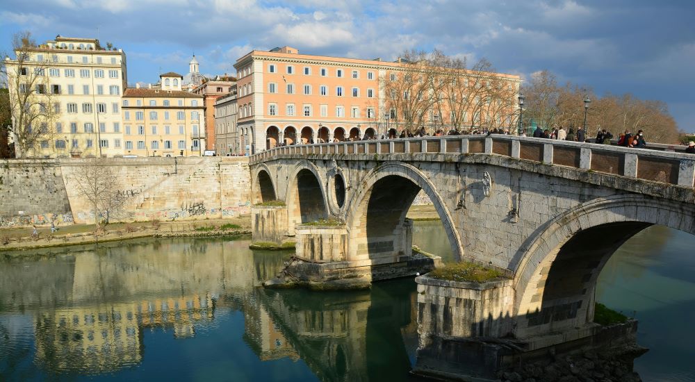veduta di ponte Sisto